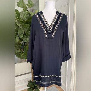 Anthropologie (Dolan)
Geometric Tunic, Blue
Womens Size M